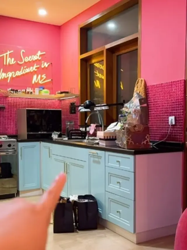 Dapur rumah Marshanda (Instagram/marshanda99)