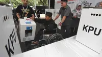 Ilustrasi pemilih disabilitas (Istimewa)