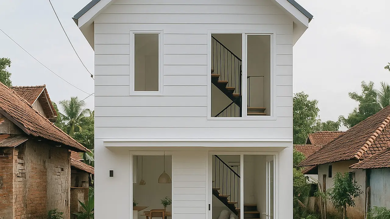 Rumah Scandinavian yang Cocok Dibangun di Kampung