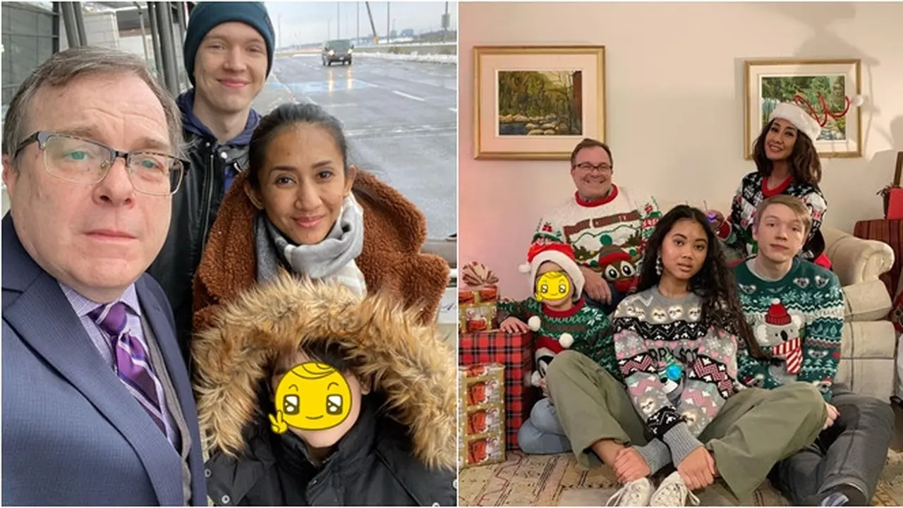 6 Potret Keluarga Kecil Cut Memey yang Kini Tinggal di Kanada, Harmonis