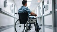 Selama Masih Ada Faskes Sulit Diakses Penyandang Disabilitas, Artinya Sistem Kesehatan Indonesia Belum Ideologis. Foto dibuat oleh AI.