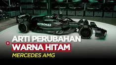 Berita Video, Tampil Lebih Elegan, Mercedes AMG W14 Kembali Mengaspal dengan Warna Hitam di Formula 1