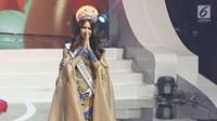Puteri Indonesia 2017, Bunga Jelitha Ibrani (Liputan6.com/Herman Zakharia)