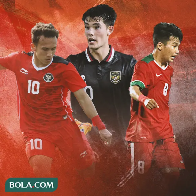 Cover Trio Pemain Timnas Indonesia