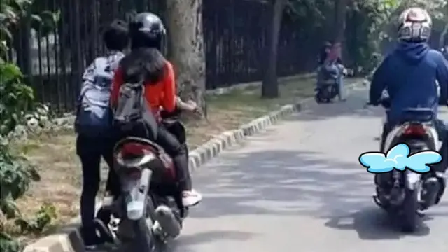 6 Momen Apes Saat Pacaran Naik Motor Ini Bikin Senyum Tipis
