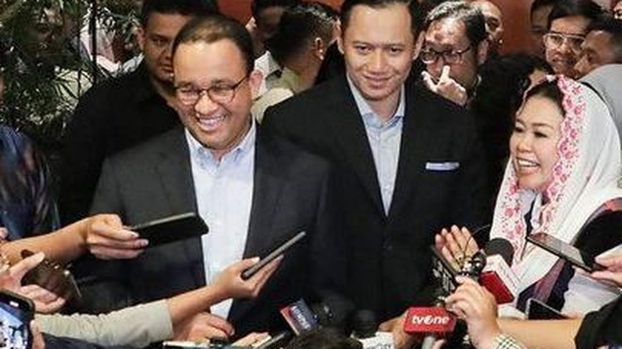 Mesranya Anies-Cak Imin Ternyata sudah Tampak saat Hadir di Peluncuran Buku AHY