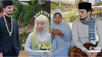 Viral kisah ustazah asal Lombok yang dinikahi bule Belgia. (Sumber: TikTok/lombokdokumen)