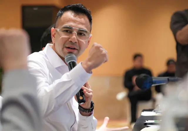 Raffi Ahmad, Staf Khusus Presiden ikut membahas soal Asosiasi Konten Kreator Indonesia. (Dok: Kemenekraf)