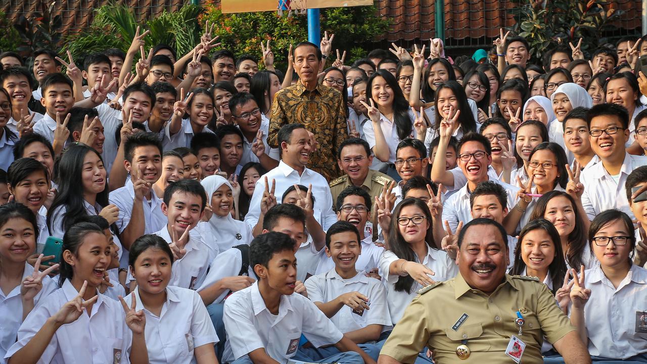 Jokowi, Anies Baswedan, Ahok