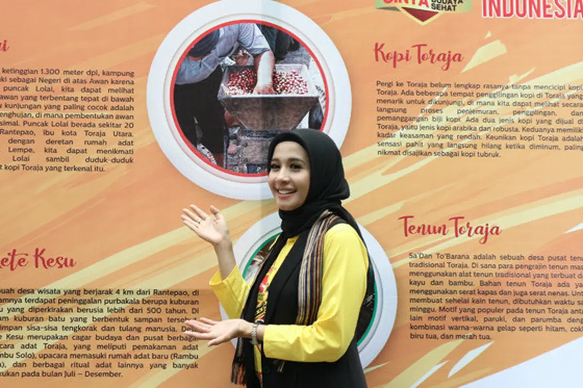 Laudya Cynthia Bella Mencari Partner Buat Explore Budaya Lolai, Toraja Utara