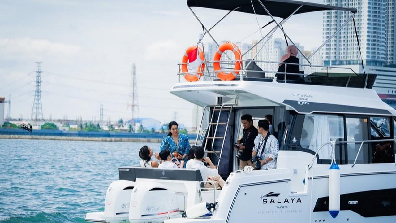 5 Potret Yacht Mewah Milik Prilly Latuconsina dan Kevin Sanjaya, Kolaborasi Bisnis Kapal Pesiar