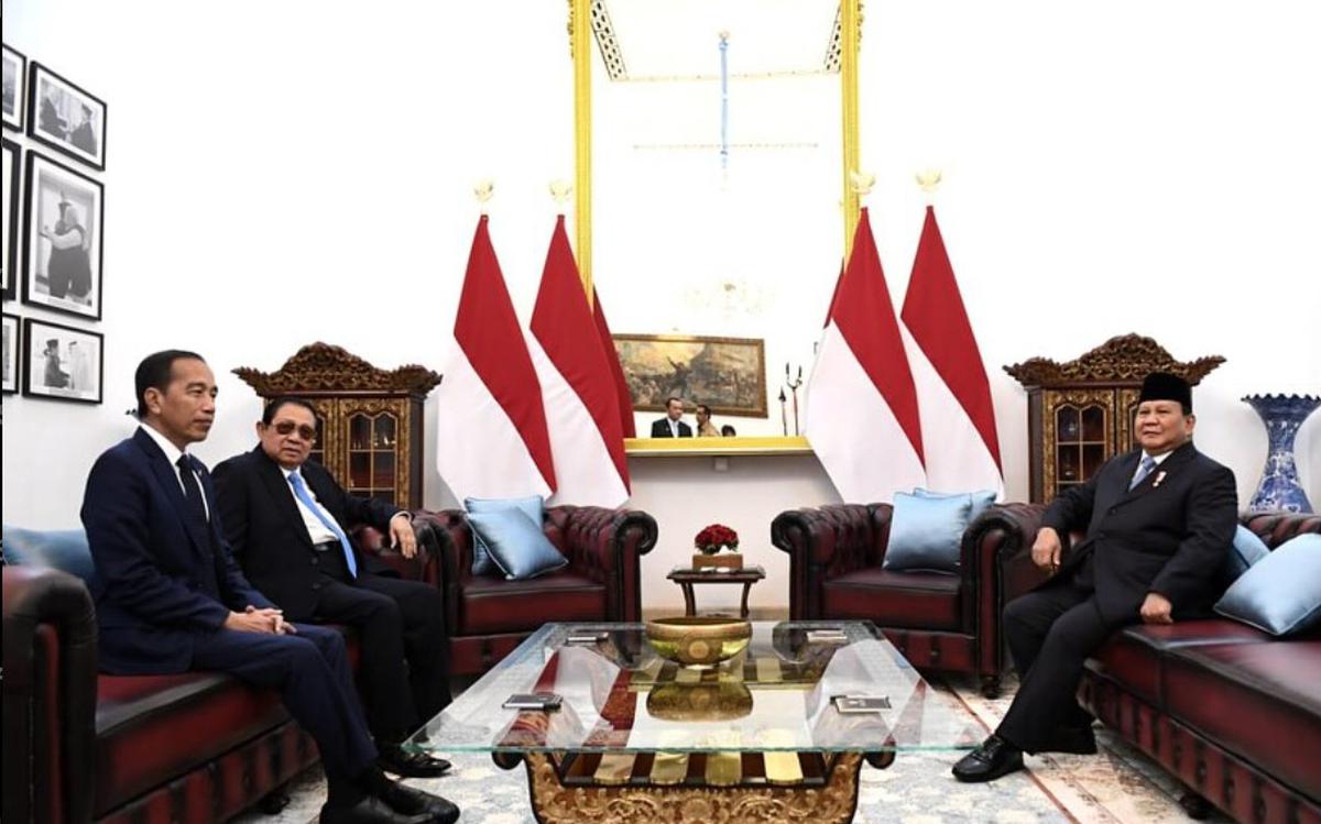 SBY Prabowo dan Jokowi