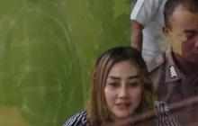 Didampingi Suami yang Polisi Pangkat Bripka, Selebgram Luluk Nuril Sambangi SMKN 1 Probolinggo