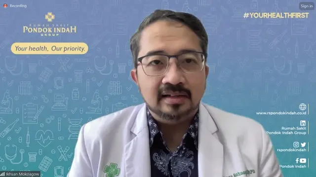 dokter spesialis penyakit dalam subspesialis endokrinologi metabolik dan diabetes, RS Pondok Indah – Puri Indah, M. Ikhsan Mokoagow.