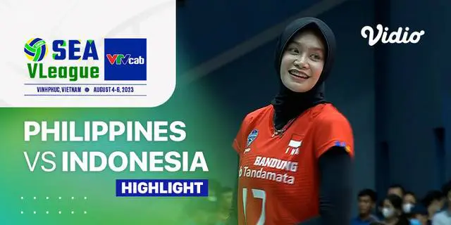 VIDEO: Kalahkan Filipina, Timnas Voli Putri Indonesia Raih Kemenangan Perdana di Putaran Pertama SEA V League 2023
