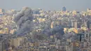 Israel berdalih bahwa serangan ke wilayah Beirut selatan, Lebanon ini mengincar sejumlah infrastruktur Hizbullah. (Foto oleh AFP)