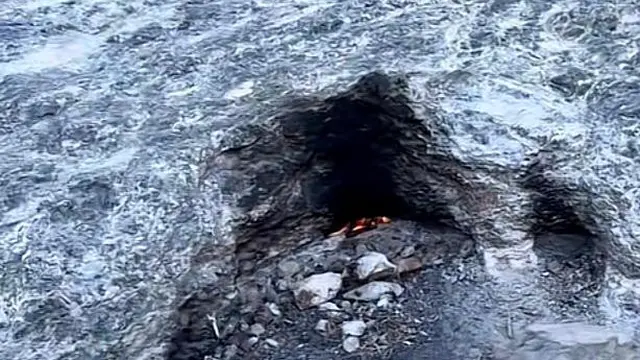 Area api tersimpan pada Gunung Chimaera