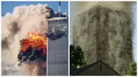 Apartemen London masih tegak, kenapa Menara WTC hancur lebur?  (AP)