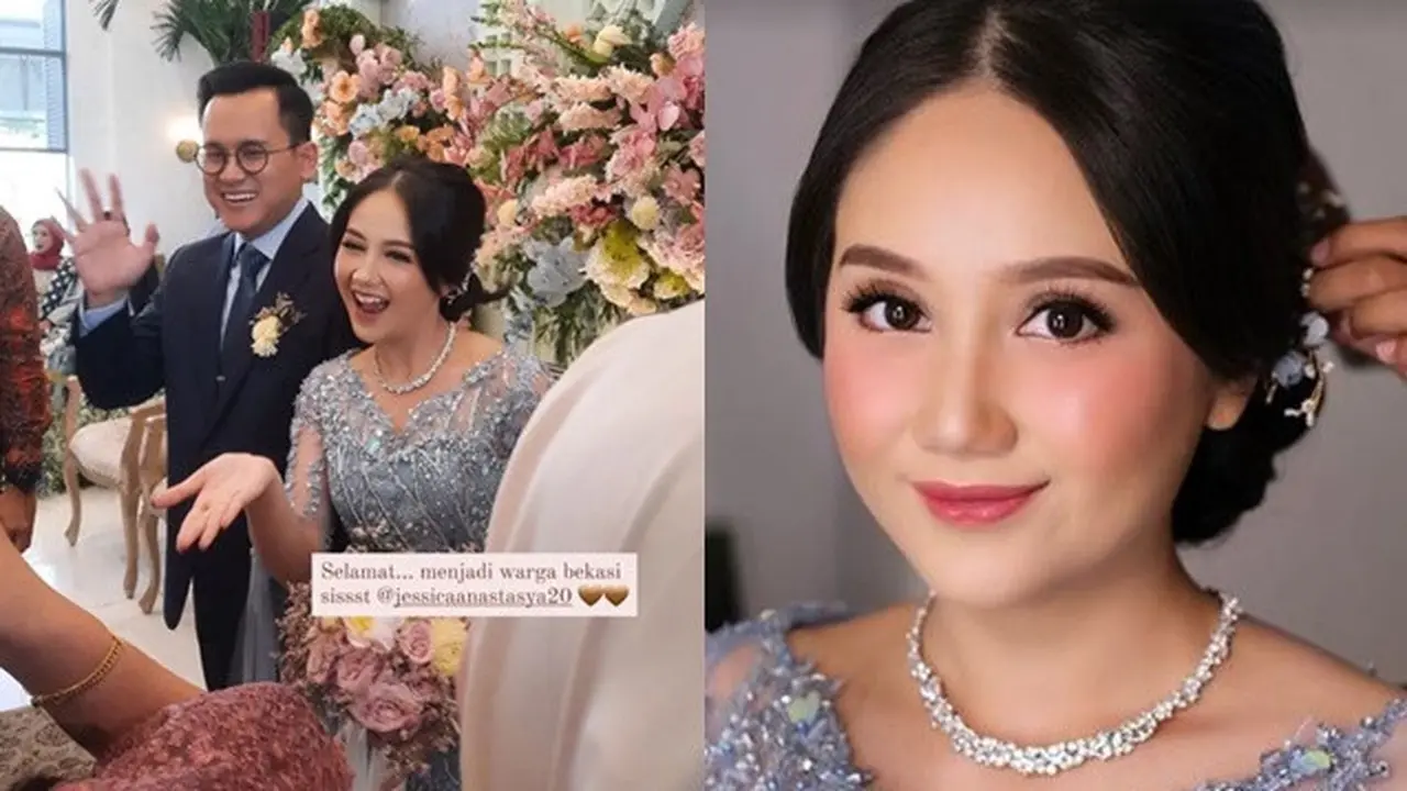 Lama Tak Muncul, Ini 6 Momen Resepsi Pernikahan Jessica Anastasya
