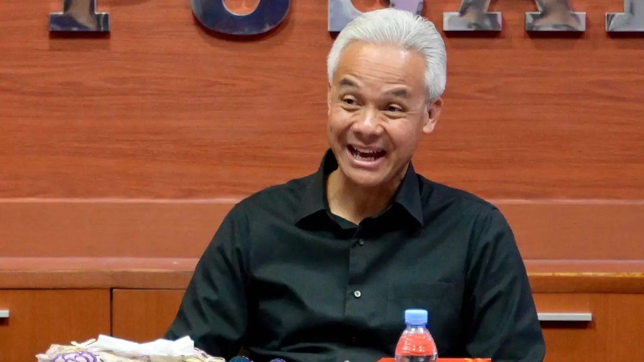 Ganjar Pranowo Sambangi Markas Dewan Pers