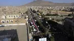 Warga Yaman ambil bagian dalam demonstrasi untuk mengecam pembakaran Al-Quran oleh seorang politisi Swedia di ibu kota Sanaa pada 23 Januari 2023. Politisi sayap kanan Swedia Rasmus Paludan membakar kitab suci umat Islam Al-Quran pada 21 Januari di depan kedutaan Turki di ibukota Swedia. (AFP/Mohammed Huwais)