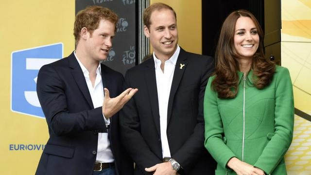 Pangeran Harry, William, dan Kate Middleton