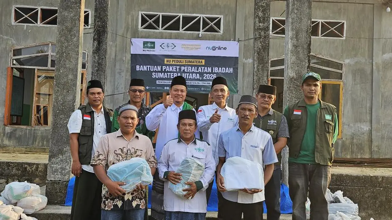 NU Care-LAZISNU menjalankan program Solidaritas Ramadan di daerah terdampak bencana (Istimewa)