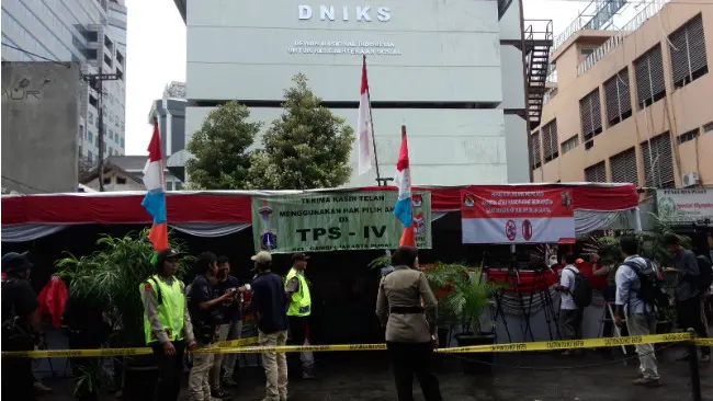 TPS 04 tempat Presiden Jokowi nyoblos pada pilkada putaran pertama. (Liputan6.com/Ahmad Romadoni)