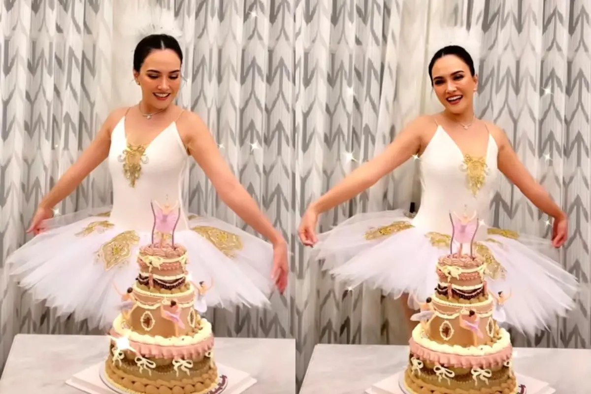 Shandy Aulia Tampil Cantik Pakai Ballerina Dress di Momen Ulang Tahun ke-35