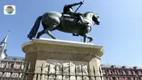 Melihat Keindahan Arsitektur Eropa di Plaza Mayor Madrid