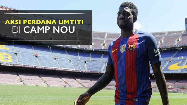 Samuel Umtiti berlabuh ke Barcelona usai ajang Piala Eropa 2016.
