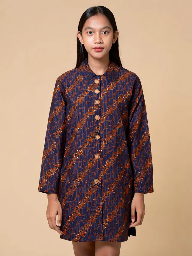 Model Baju Batik Kimono Terbaru