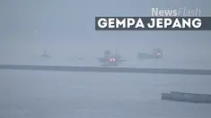Gempa dengan kekuatan 7,4 skala Richter (SR) mengguncang timur laut Jepang, dekat Prefektur Fukushima pada pukul 06.00 waktu setempat, Selasa 22 November 2016.