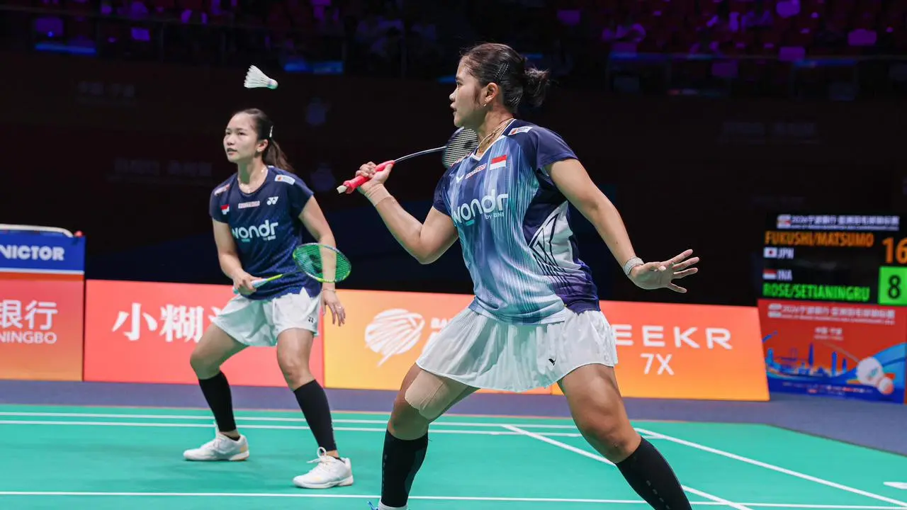 Rachel Allessya Rose/Febi Setianingrum - Kejuaraan Bulu Tangkis Asia 2026 - Bulu Tangkis