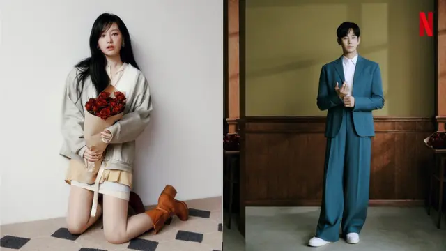 Kim Soo Hyun dan Kim Ji Won. (Twitter/@NetflixKR)
