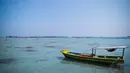 Pulau Harapan akan mengajak wisatawan untuk menikmati keindahan pesona laut, trumbu karang dan pantai sekitar, Jakarta, Senin (25/8/14). (Liputan6.com/Faizal Fanani) 