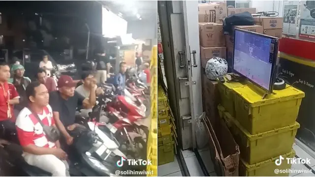 6 Momen Warga Nobar Final Sepak Bola SEA Games 2023, di Minimarket hingga Ponpes