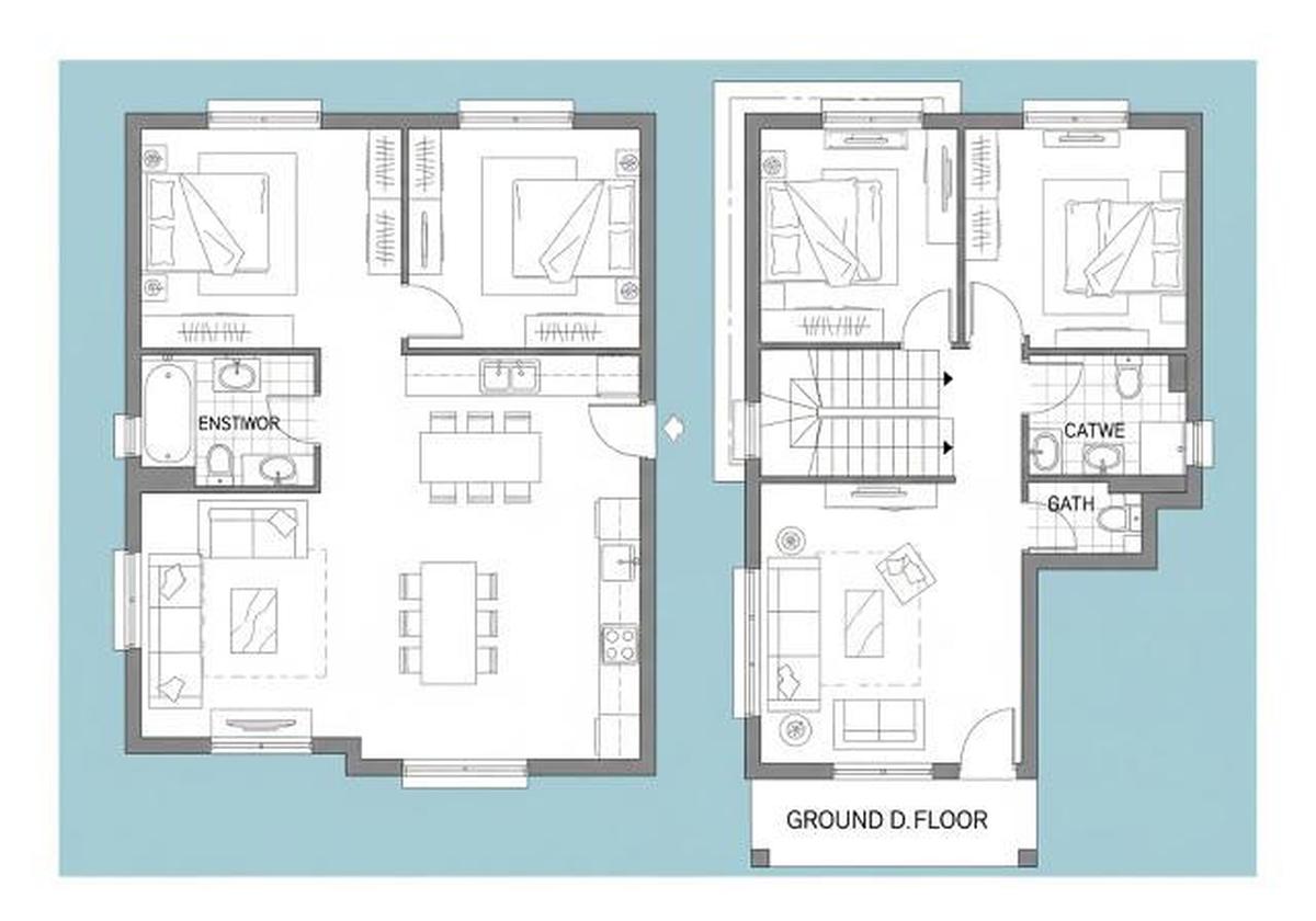7 Denah Gambar Rumah Minimalis Ukuran 6x12, Solusi Hunian Fungsional di Lahan Terbatas