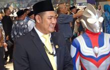 Viral Ultraman di Pelantikan DPR RI, Jamaludin Malik Ternyata Pakai Stuntman