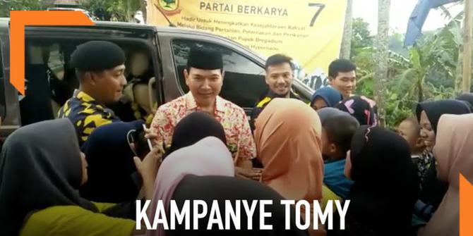 VIDEO: Tommy Soeharto Kunjungi Petani Sayur Sukabumi