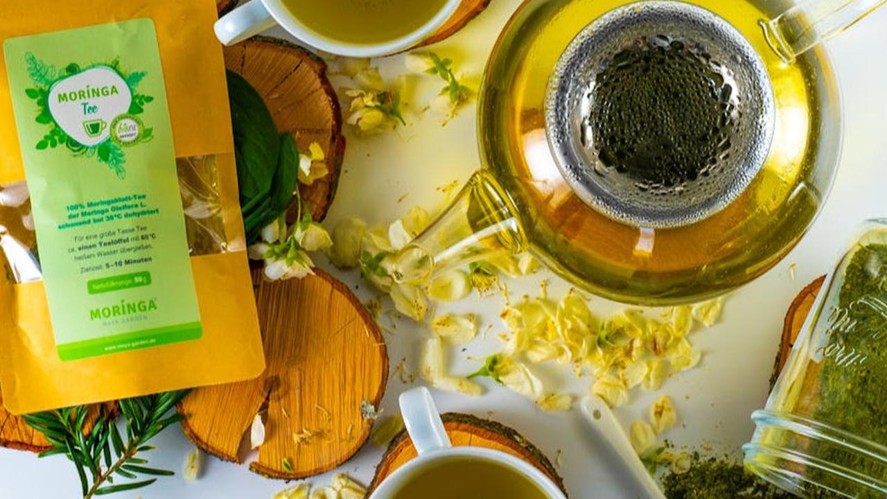 Ilustrasi Obat dari Daun Kelor