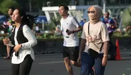 Terganggu Abu Anak Krakatau, CFD Jakarta Berakhir Lebih Awal