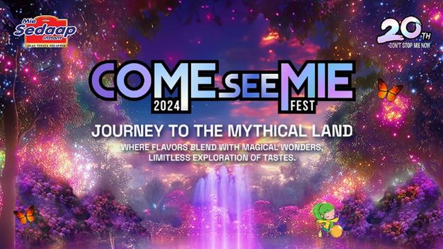 Kolaborasi Mie Sedaap dengan WD Willy dan Feri Akbar Warnai Come See Mie Fest Bandung 2024