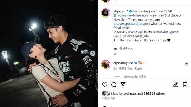 Al Ghazali dan Alyssa Daguise