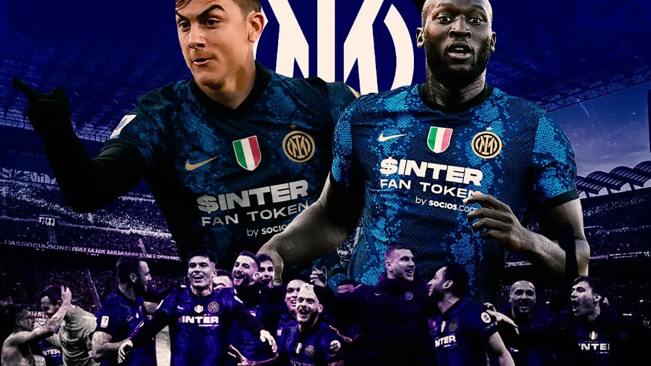 Inter Milan - Ilustrasi Skuad Inter Milan dengan Paulo Dybala dan Romelu Lukaku
