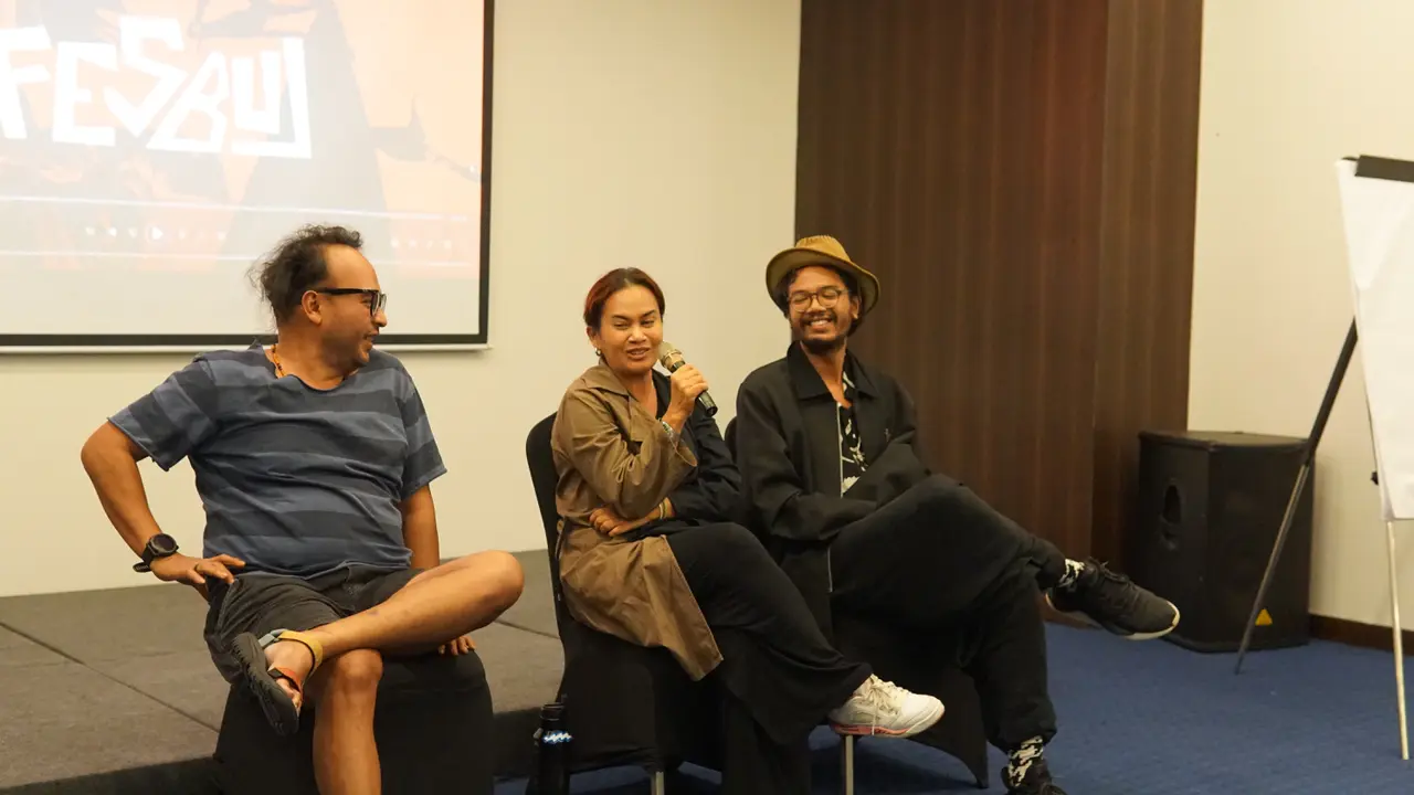 Fokus utama Workshop Film Fesbul tahun ini adalah pada penulisan skenario, penyutradaraan, dan produksi film, melalui pembelajaran intensif dan interaksi langsung dengan para ahli di bidangnya (Istimewa)