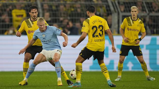 Liga Champions Borussia Dortmund vs Manchester City