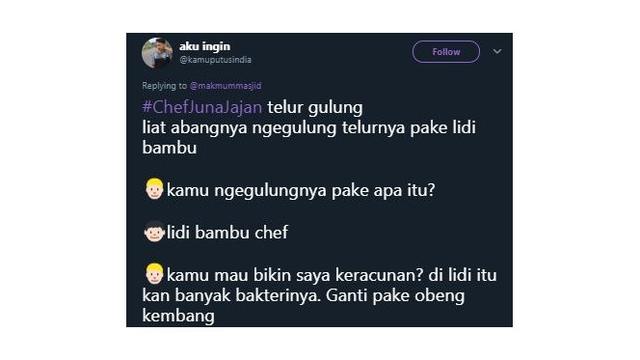 7 Imajinasi Netizen Kalau Chef Jajan Di Pinggir Jalan Ini Bikin Ngakak Hot Liputan6 Com