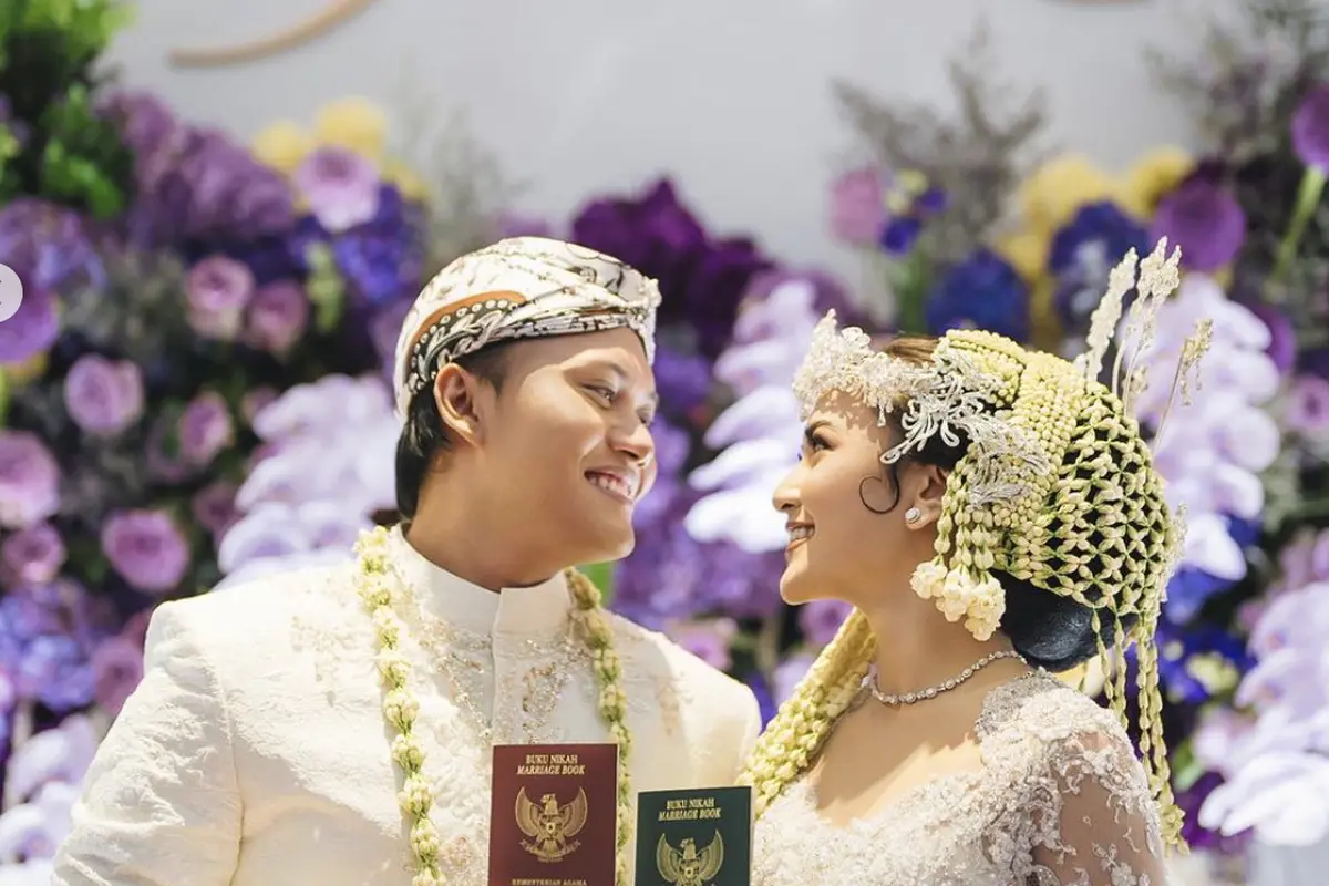 Mahalini dan Rizky Febian Menikah