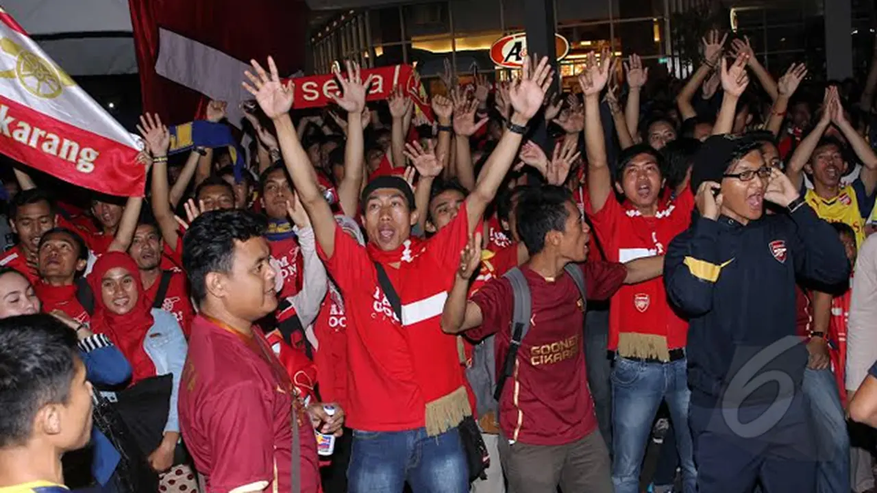 Nobar MU vs Arsenal Bersama Kratingdaeng